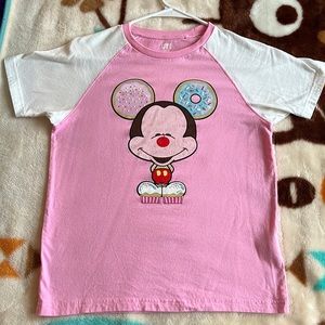 Mickey Mouse Donut Tee Shirt Disney Uniqlo